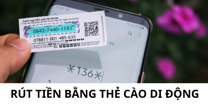 Rút tiền PG88 bằng thẻ cào