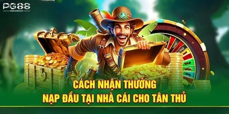 Tham gia nhận thưởng nạp lần đầu tại PG88 cực đơn giản
