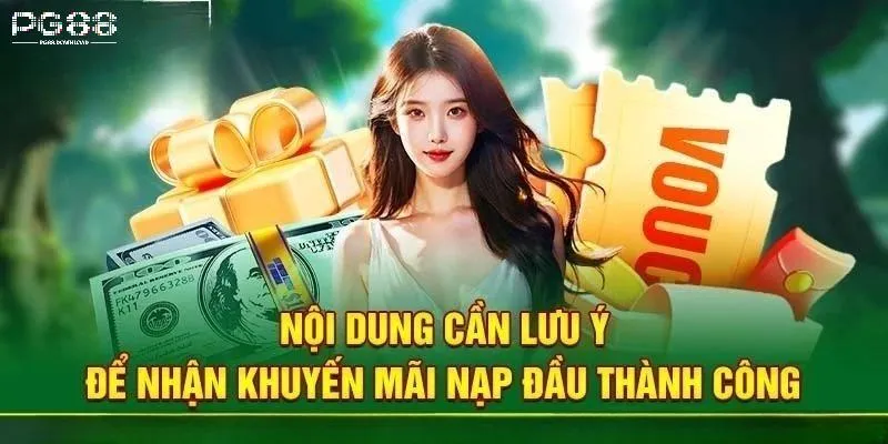 Tìm hiểu chi tiết về sự kiện thưởng nạp cho lần đầu tại PG88